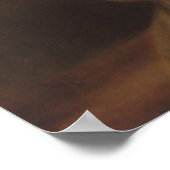 Franz Eybl - Lesendes Mädchen (Leesmeisje), 1850 Poster (Hoek)