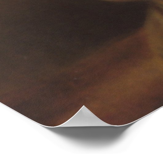 Franz Eybl - Lesendes Mädchen (Leesmeisje), 1850 Poster (Hoek)