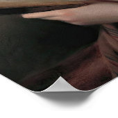 Franz Eybl Lesendes Mädchen Poster (Hoek)