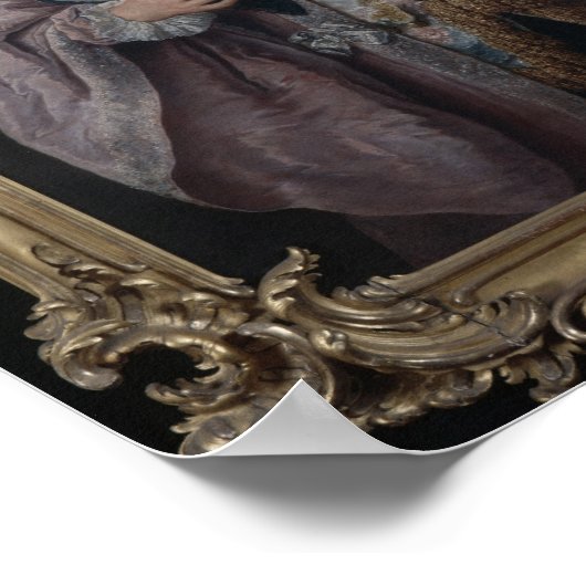 Franz Isaak von Chasot Poster (Hoek)