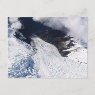 Franz Josef Glacier Aerial Uitzicht, Nieuw-Zeeland Briefkaart