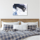 Franz Josef Glacier Aerial Uitzicht, Nieuw-Zeeland Canvas Afdruk (Insitu (Slaapkamer))