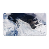 Franz Josef Glacier Aerial Uitzicht, Nieuw-Zeeland Etiket (Voorkant)