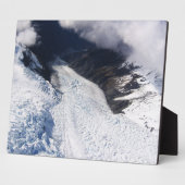 Franz Josef Glacier Aerial Uitzicht, Nieuw-Zeeland Fotoplaat (Zijkant)