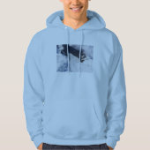 Franz Josef Glacier Aerial Uitzicht, Nieuw-Zeeland Hoodie (Voorkant)