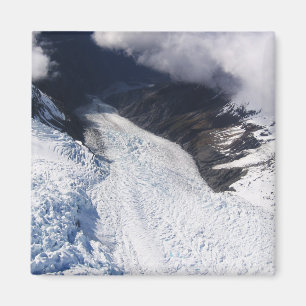 Franz Josef Glacier Aerial Uitzicht, Nieuw-Zeeland Magneet