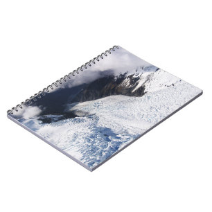 Franz Josef Glacier Aerial Uitzicht, Nieuw-Zeeland Notitieboek