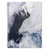 Franz Josef Glacier Aerial Uitzicht, Nieuw-Zeeland Notitieboek (Voorkant)