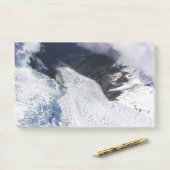 Franz Josef Glacier Aerial Uitzicht, Nieuw-Zeeland Post-it® Notes (Op bureau)