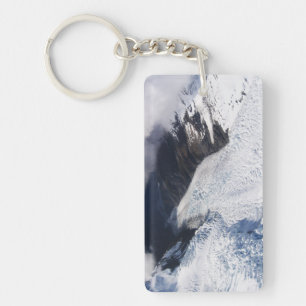 Franz Josef Glacier Aerial Uitzicht, Nieuw-Zeeland Sleutelhanger