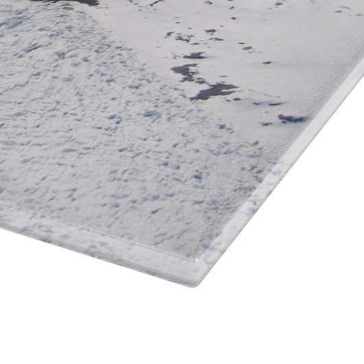 Franz Josef Glacier Aerial Uitzicht, Nieuw-Zeeland Snijplank (Hoek)