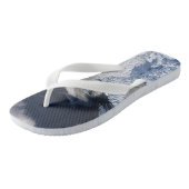 Franz Josef Glacier Aerial Uitzicht, Nieuw-Zeeland Teenslippers (Schuin)