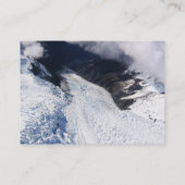 Franz Josef Glacier Aerial Uitzicht, Nieuw-Zeeland Visitekaartje (Achterkant)