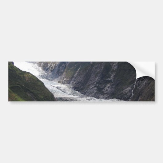 Franz Josef Glacier, Nieuw-Zeeland Bumpersticker (Voorkant)