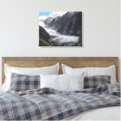 Franz Josef Glacier, Nieuw-Zeeland Canvas Afdruk (Insitu (Slaapkamer))