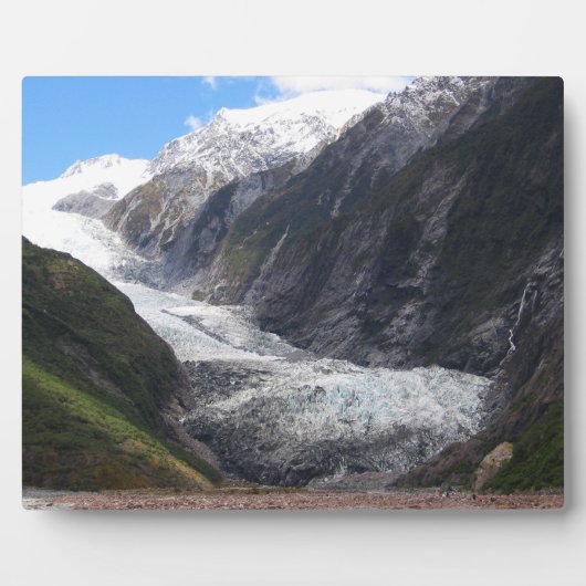 Franz Josef Glacier, Nieuw-Zeeland Fotoplaat (Voorkant)