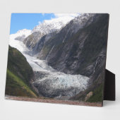 Franz Josef Glacier, Nieuw-Zeeland Fotoplaat (Zijkant)