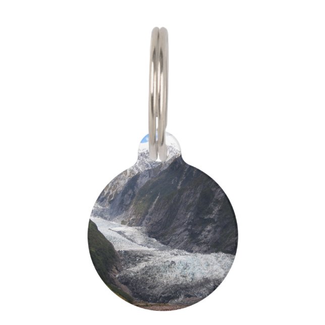 Franz Josef Glacier, Nieuw-Zeeland Huisdierpenning (Voorkant)