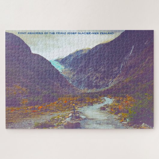 -Franz Josef Glacier-Nieuw-Zeeland Jigzaag Puzzle Legpuzzel (Horizontaal)