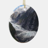 Franz Josef Glacier, Nieuw-Zeeland Keramisch Ornament (Rechts)