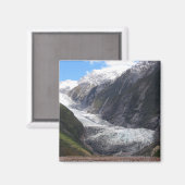 Franz Josef Glacier, Nieuw-Zeeland Magneet (Voorkant / Achterkant)