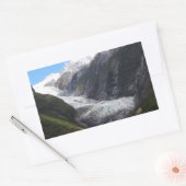 Franz Josef Glacier, Nieuw-Zeeland Rechthoekige Sticker (Envelop)
