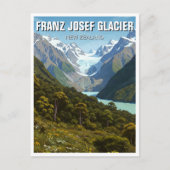 Franz Josef Glacier Nieuw-Zeeland Reizen Briefkaart (Voorkant)
