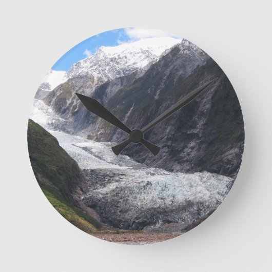 Franz Josef Glacier, Nieuw-Zeeland Ronde Klok (Voorkant)