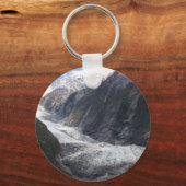 Franz Josef Glacier, Nieuw-Zeeland Sleutelhanger (Voorkant)