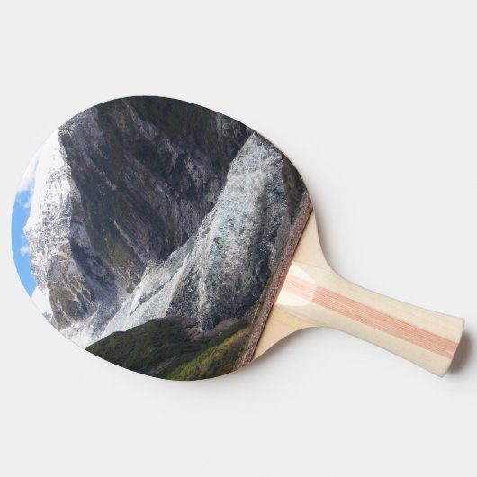 Franz Josef Glacier, Nieuw-Zeeland Tafeltennisbatje (Zijkant)