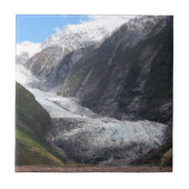 Franz Josef Glacier, Nieuw-Zeeland Tegeltje (Voorkant)