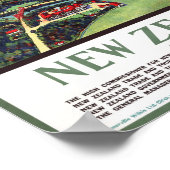 Franz Josef Glacier Vintage Travel Poster (Hoek)