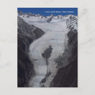 Franz Josef Gletscher (Neuseeland) Postkarte Briefkaart