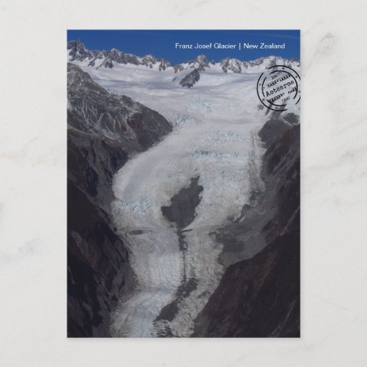Franz Josef Gletscher (Neuseeland) Postkarte Briefkaart (Voorkant)