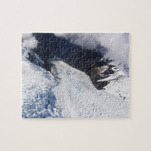 Franz Josef Gletsjer Luchtzicht, Nieuw-Zeeland Legpuzzel