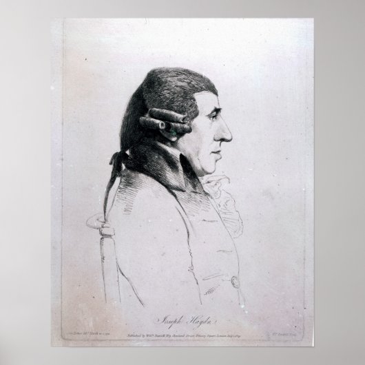Franz Joseph Haydn, 1809 Poster (Voorkant)