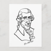 Franz Joseph Haydn Briefkaart (Voorkant)