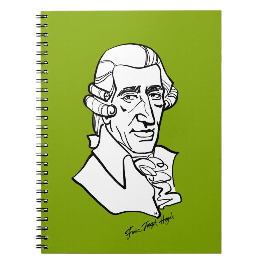 Franz Joseph Haydn Notitieboek (Voorkant)