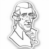 Franz Joseph Haydn Sticker (Voorkant)