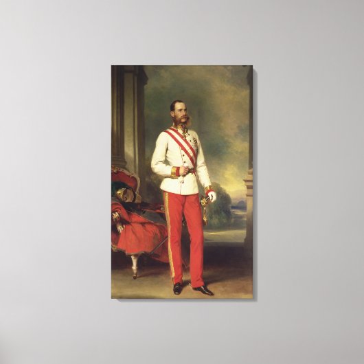 Franz Joseph I, keizer 2 Canvas Afdruk (Voorkant)