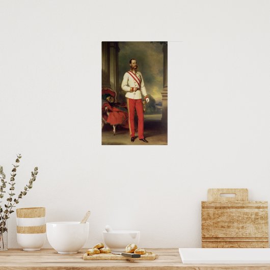 Franz Joseph I, keizer 2 Poster (Keuken)