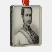 Franz Joseph I, keizer van Oostenrijk 2 Metalen Ornament (Rechts)