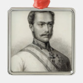 Franz Joseph I, keizer van Oostenrijk 2 Metalen Ornament (Voorkant)