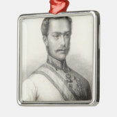 Franz Joseph I, keizer van Oostenrijk 2 Metalen Ornament (Links)