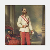 Franz Joseph I, keizer van Oostenrijk Magneet (Voorkant)