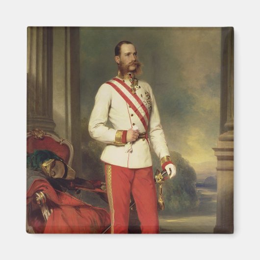 Franz Joseph I, keizer van Oostenrijk Magneet (Voorkant)