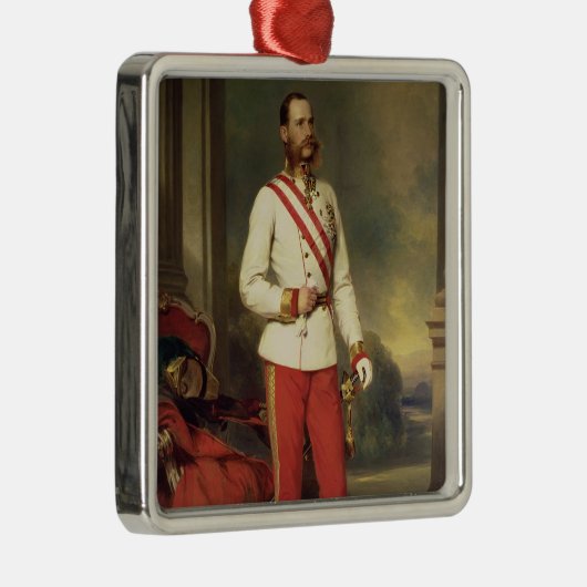 Franz Joseph I, keizer van Oostenrijk Metalen Ornament (Rechts)