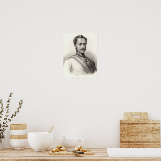 Franz Joseph I, keizer van Oostenrijk Poster (Keuken)