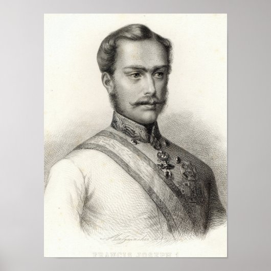 Franz Joseph I, keizer van Oostenrijk Poster (Voorkant)