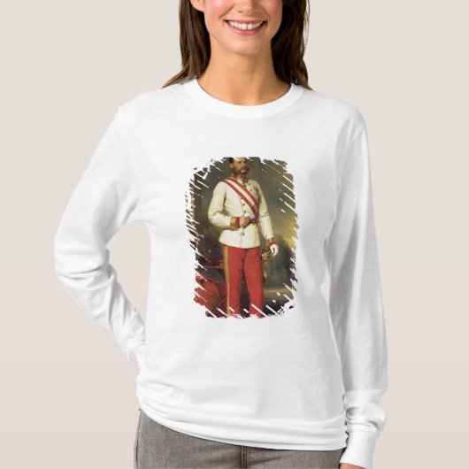 Franz Joseph I, keizer van Oostenrijk T-shirt (Voorkant)